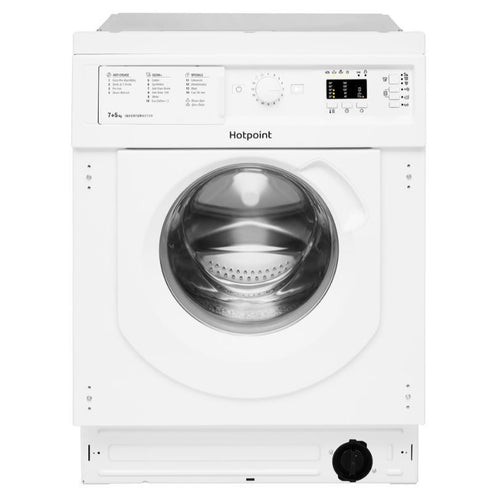 Hotpoint BI WDHG 75148 UK N - White Integrated 7KG/5KG Washer Dryer - 1400 RPM - E/D energy