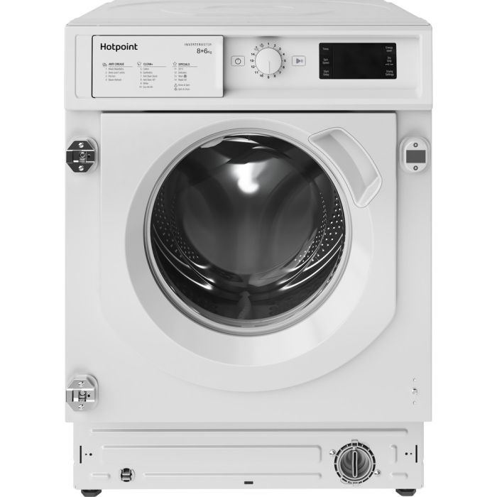 Hotpoint BI WDHG 861485 UK - Integrated 8KG/6KG Washer Dryer - 1400 RPM - D energy