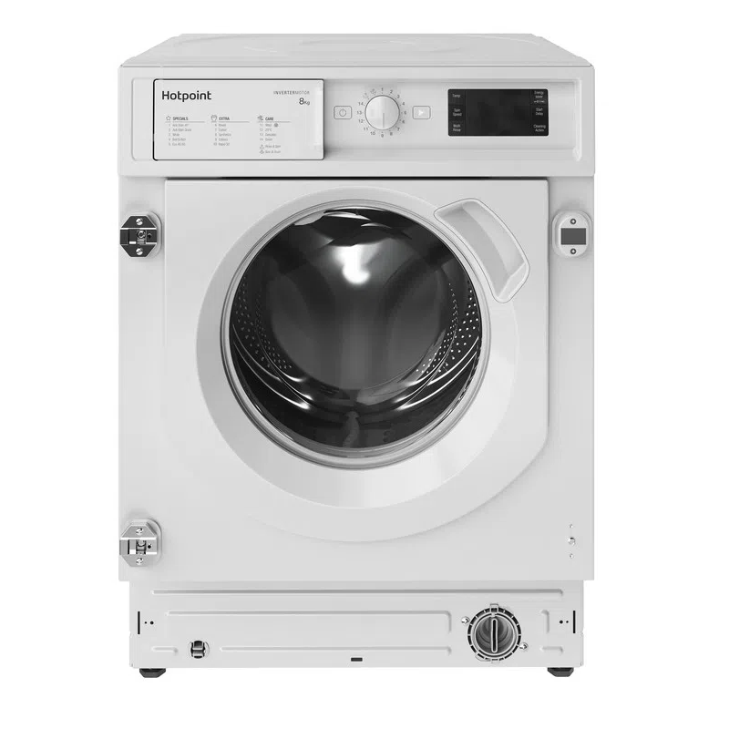 Hotpoint BI WMHG 81485 UK - Integrated 8KG Washing Machine - 1400 RPM - B energy