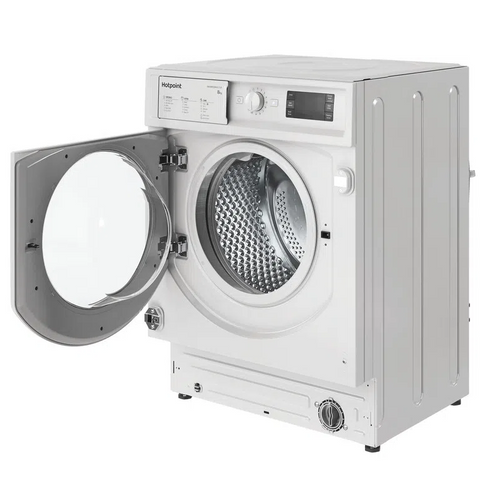 Hotpoint BI WMHG 81485 UK - Integrated 8KG Washing Machine - 1400 RPM - B energy - Display