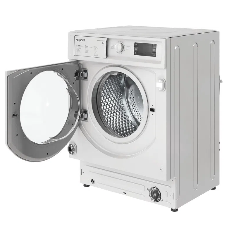 Hotpoint BI WMHG 81485 UK - Integrated 8KG Washing Machine - 1400 RPM - B energy - Display