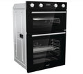 Hisense BID95211BGUK - Black Electric Double Oven - 72L & 38L Capacity - A Energy Rating - Display