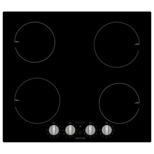 Teknix BITK6KNI - Black 4 Zone Induction Hob