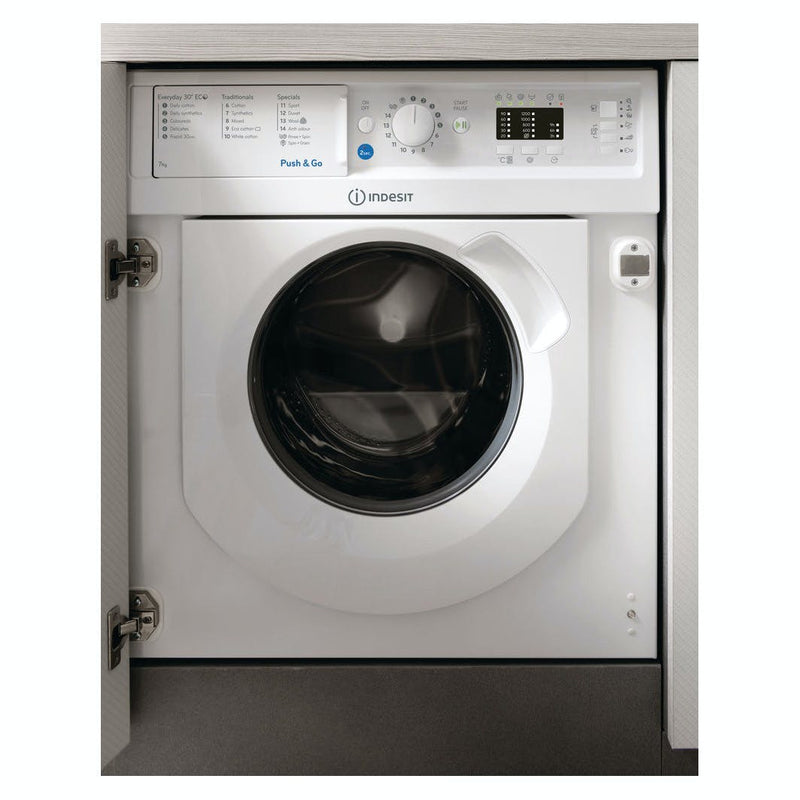 Indesit BIWMIL71252 - White Integrated - A++ Rated energy