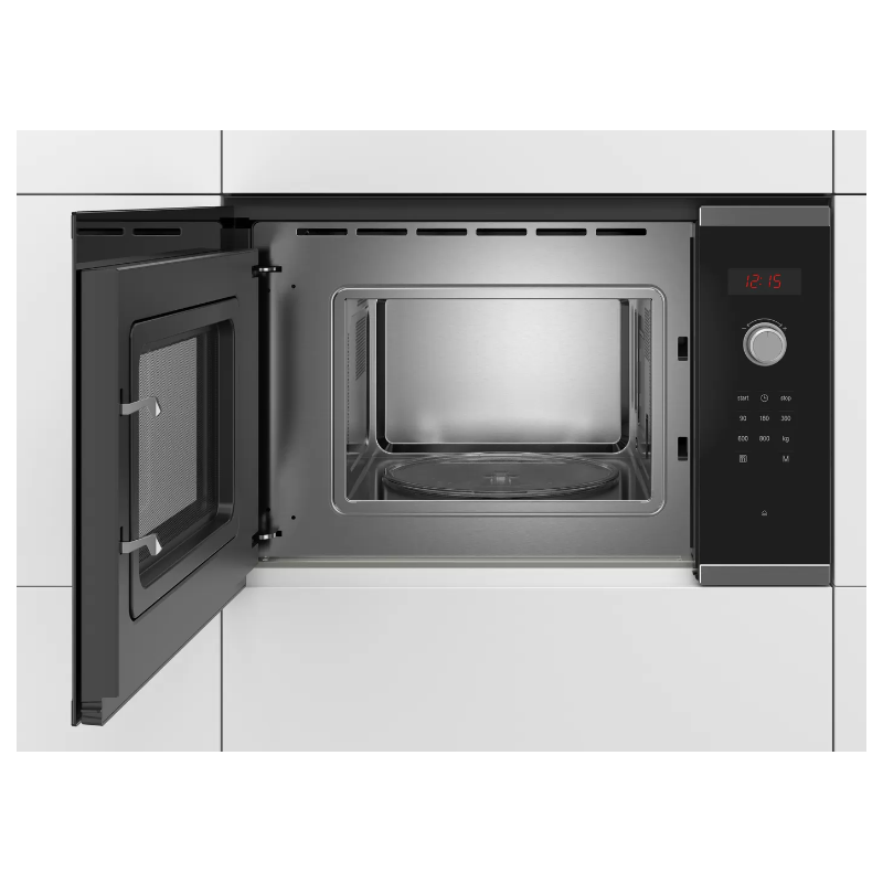 Bosch BFL523MS0B - Stainless steel Built in Electric Microwave