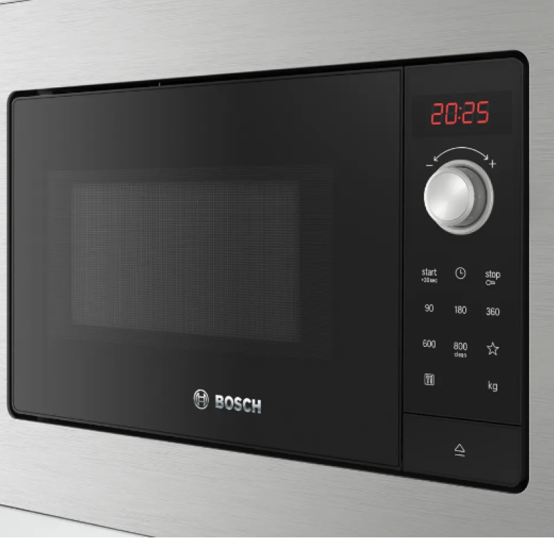 Bosch BFL523MS3B - Stainless steel Built in Electric Microwave