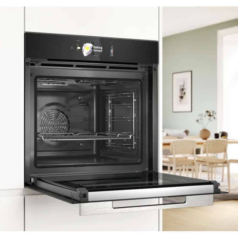 Bosch HBG7784B1 - Black Built in Electric Single Oven - A+ energy