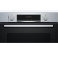 Bosch HRS574BS0B - Stainless steel Built in Electric Single Oven - Pyrolytic cleaning - A energy