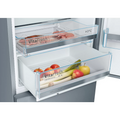 Bosch KGE49AICAG - Silver Freestanding 60/40 Frost Free Fridge Freezer - C energy