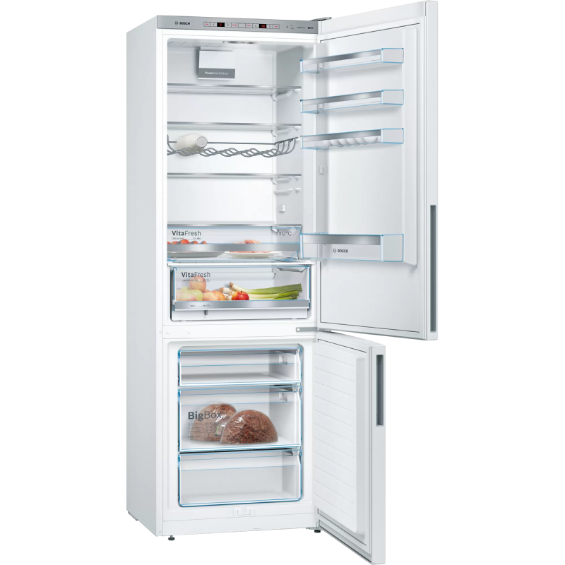 Bosch KGE49AWCAG - White Freestanding 60/40 Frost Free Fridge Freezer - C energy