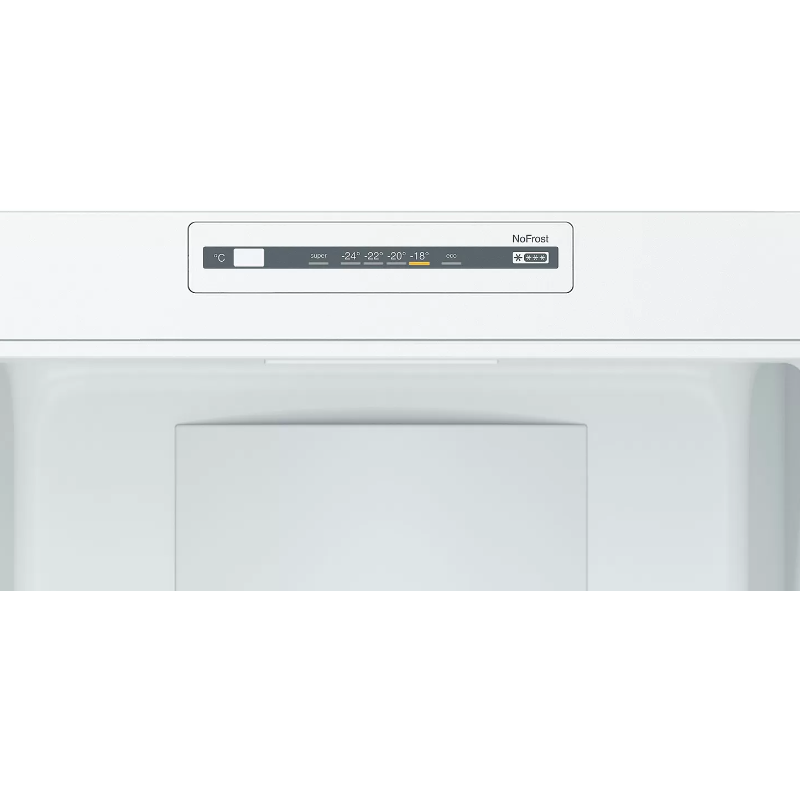 Bosch KGN34NWEAG - White Freestanding 50/50 Frost Free Fridge Freezer - E energy