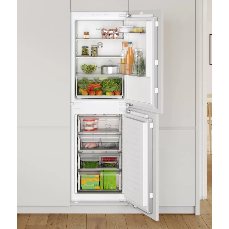 Bosch KIN85NFF0G - Integrated 50/50 Fridge Freezer - F energy