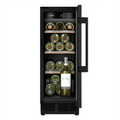 Bosch KUW20VHF0G - Black 21 Bottle Capacity Wine Cooler - F energy