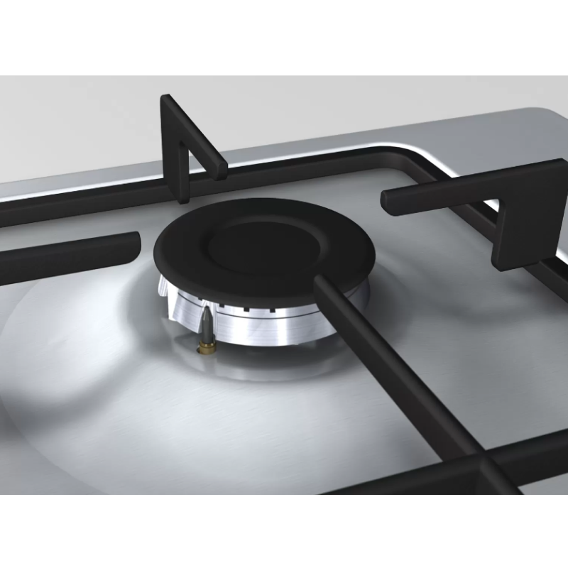 Bosch PBP6B5B60 - Stainless steel 4 Zone Gas Hob