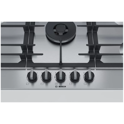 Bosch PCR9A5B90 Stainless steel Zone Gas Hob – Appliance World
