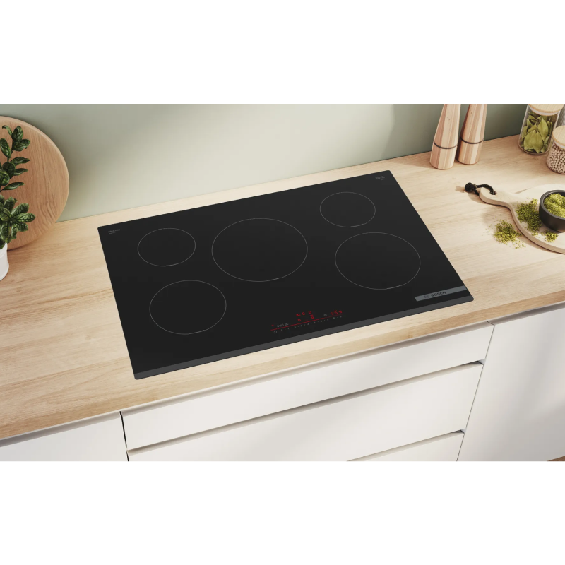 Bosch PIV831HB1E - Black 5 Zone Induction Hob