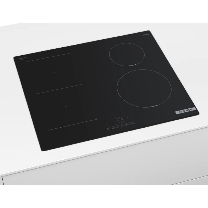 Bosch PWP611BB5B - Black 4 Zone Induction Hob