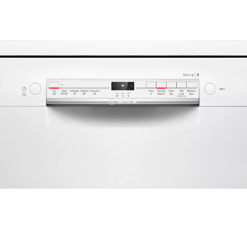 Bosch SMS2ITW08G - White Freestanding Dishwasher - E energy