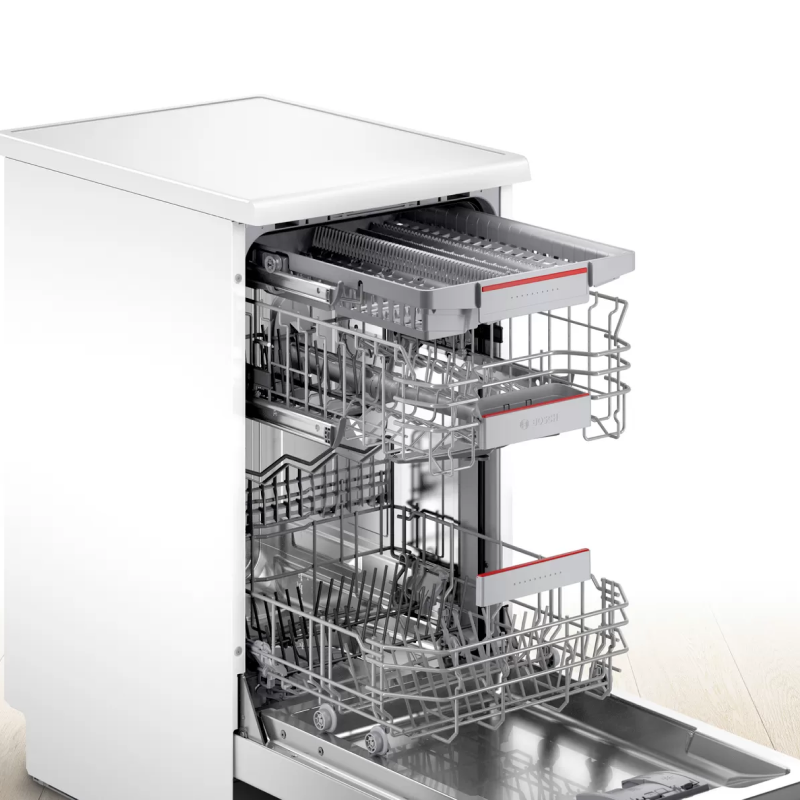 Bosch SPS4HMW53G - White Freestanding Dishwasher - E energy