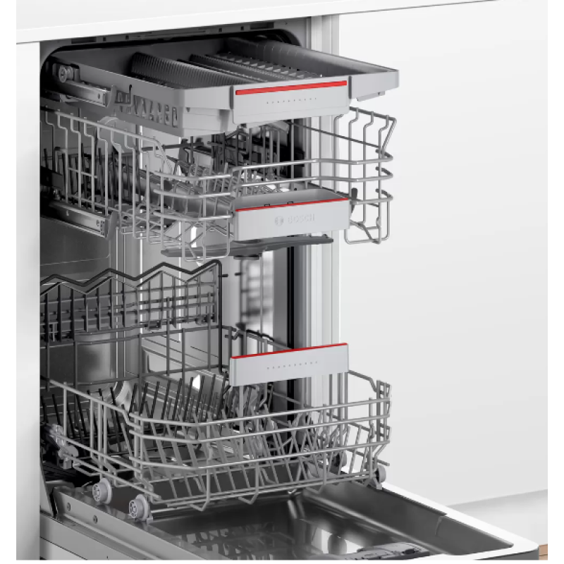 Bosch SPV4EMX21G - Stainless steel Integrated Dishwasher - D energy