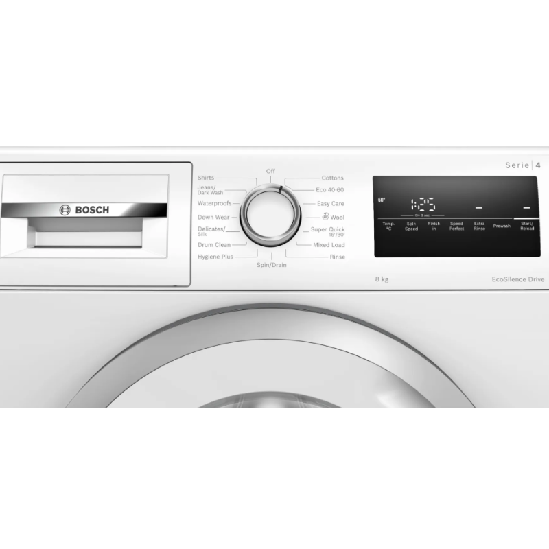 Bosch WAN28282GB - White Freestanding 8KG Washing Machine - 1400 RPM - C energy