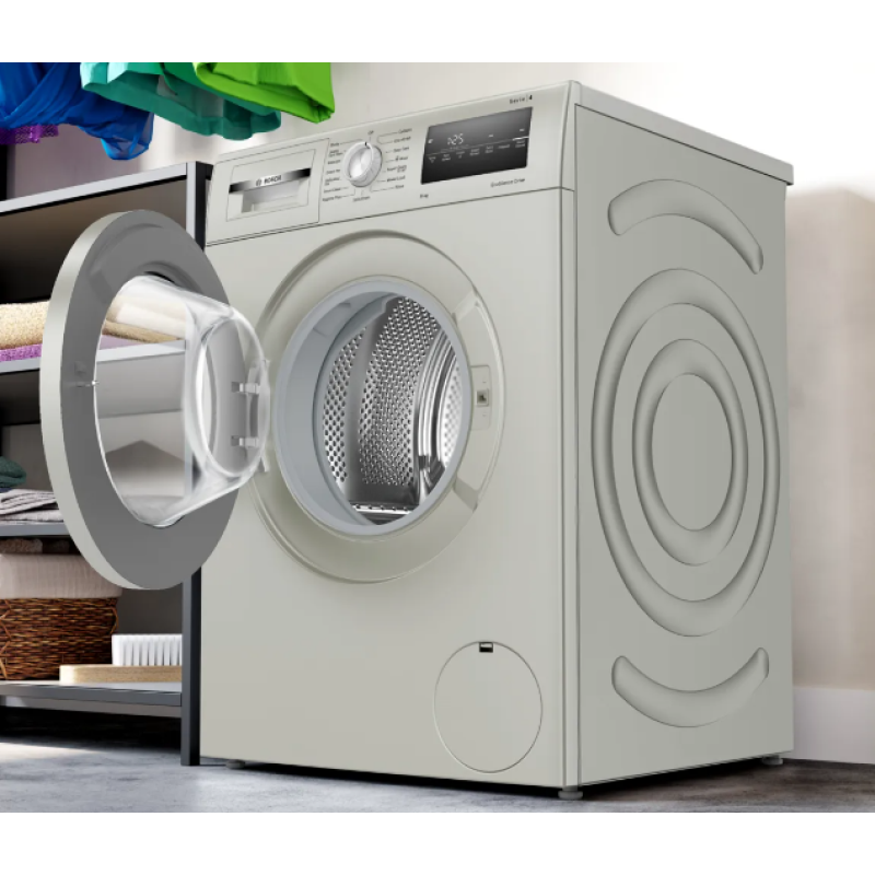 Bosch WAN282X2GB - Silver Freestanding 8KG Washing Machine - 1400 RPM - C energy