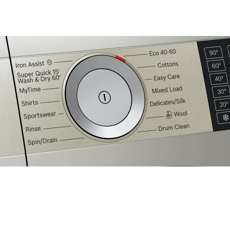 Bosch WDU28569GB - Silver 10KG/6KG Washer Dryer - 1200 RPM - C/E energy