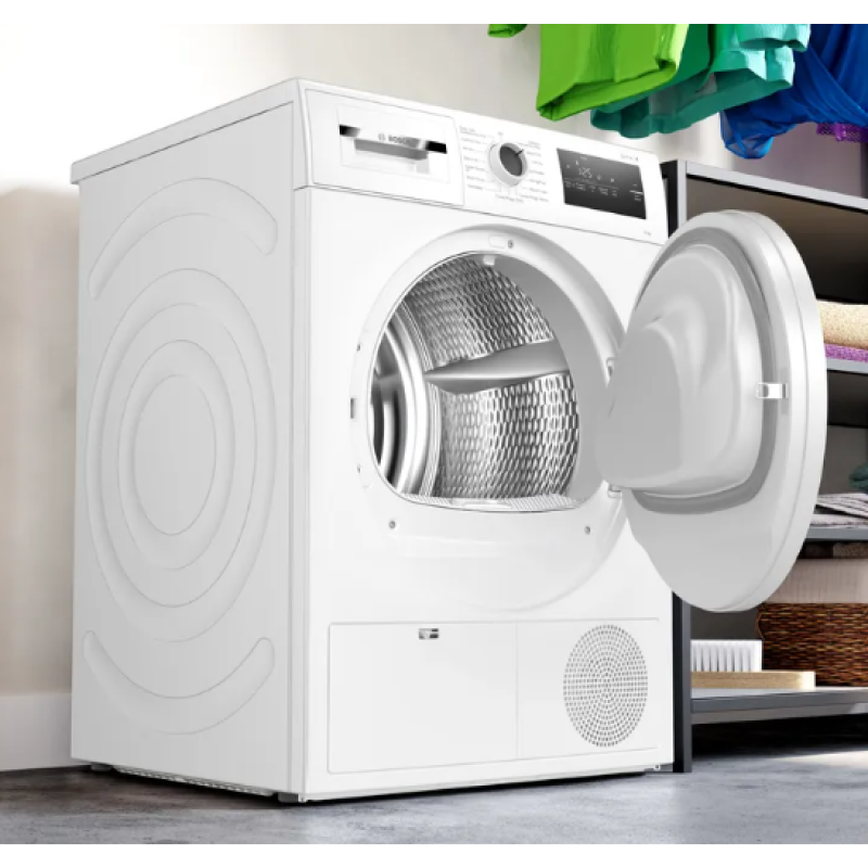 Bosch WTN83202GB - White 8KG Condenser Tumble Dryer - B energy