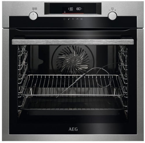 AEG BPE556060M - Built in Electric Single Oven - Pyrolytic cleaning - A+ energy