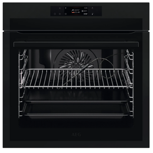 AEG BPE748380T - Black Built in Electric Single Oven - A++ energy