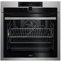 AEG BPE948730M - Stainless steel Built in Electric Single Oven - Pyrolytic cleaning - A++ energy