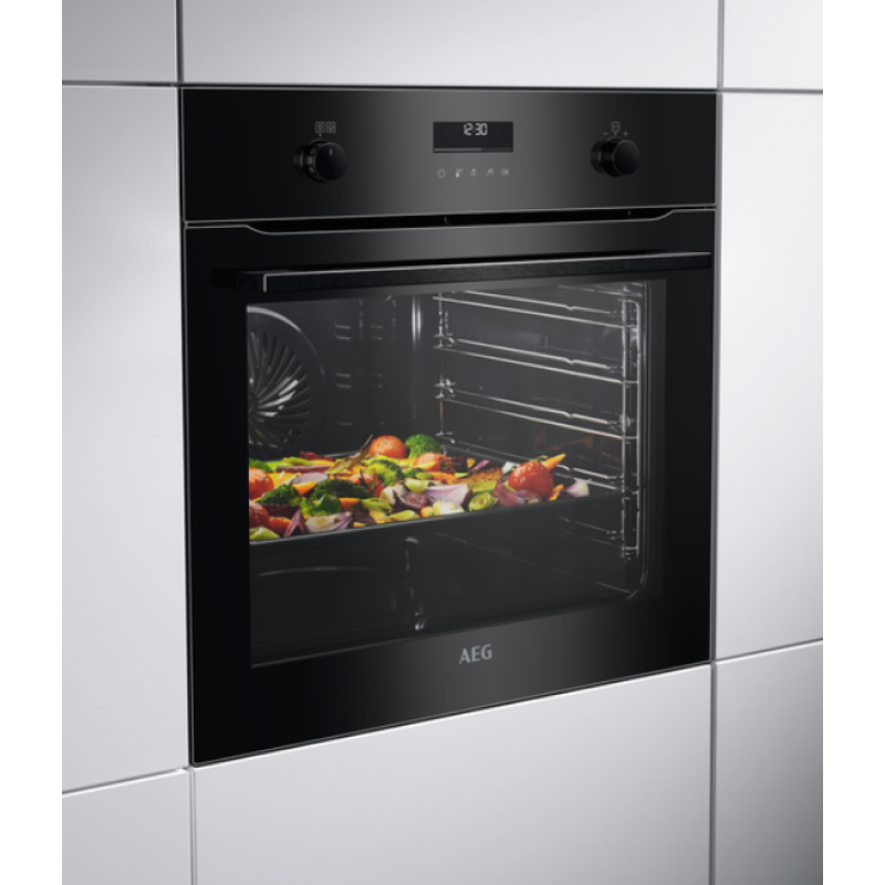 AEG BPK556260B - Built in Electric Single Oven - Pyrolytic cleaning - A+ energy