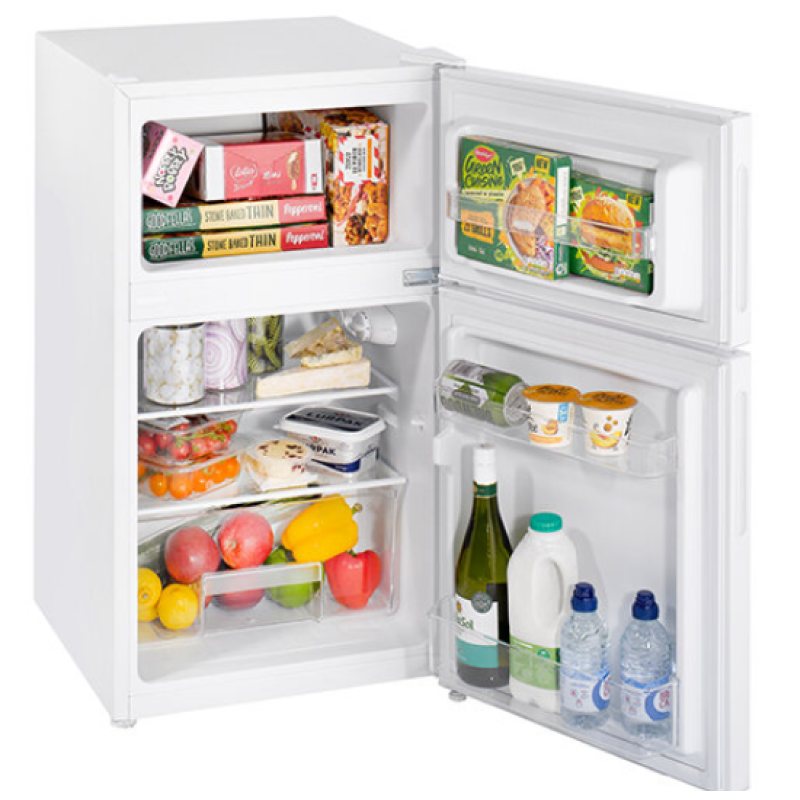 Teknix UCFF48W - White Freestanding Fridge Freezer - F energy