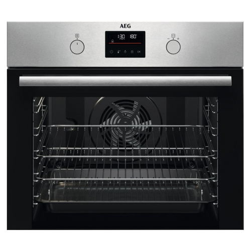 AEG BPS355061M - Stainless steel Built in Electric Single Oven - A+ energy