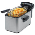 Breville VDF100 - Silver 3 Litre Deep Fat Fryer - 1kg Capacity - Energy Rating N/A