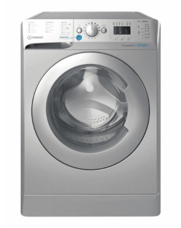 Indesit BWA81485XSUKN - Silver 8KG Washing Machine - 1400 RPM - B energy