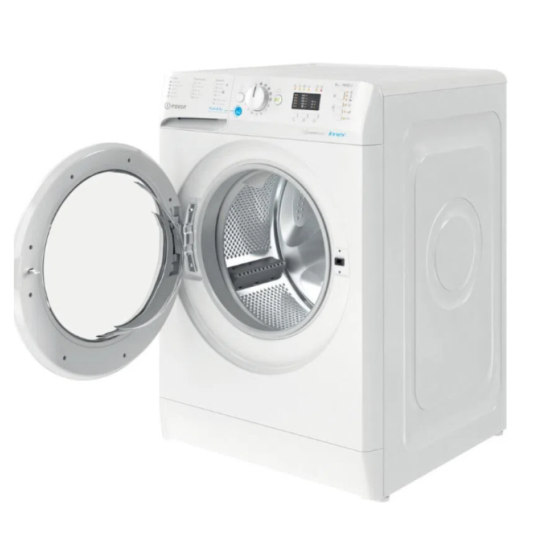 Indesit BWA 81485X W UK N - White Freestanding 8KG Washing Machine - 1400 RPM - B energy