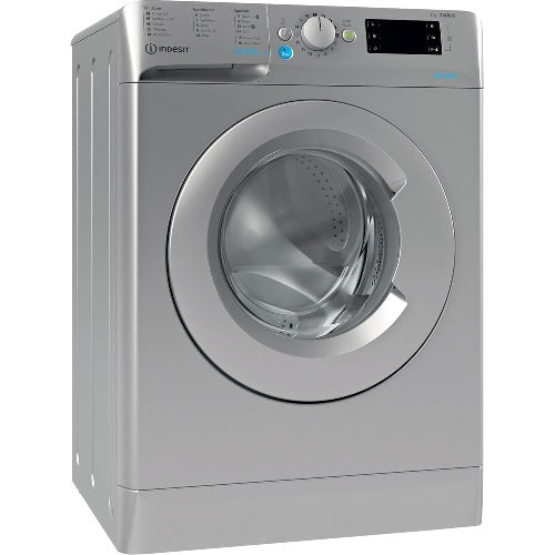 Indesit BWE 71452 S UK N - Silver Freestanding 7KG Washing Machine - 1400 RPM - E energy