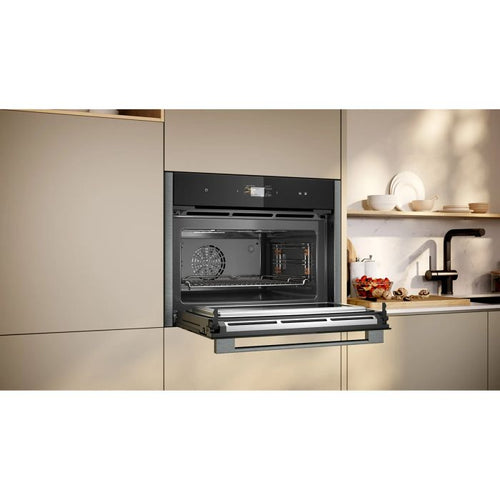 Neff C24MS31G0B N90 - Graphite Single Oven - 45L Compact Microwave Combination