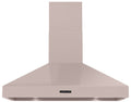 Rangemaster RDLXHD110PPPK/CM1 110 Deluxe Hood - Pale Pink / Chrome