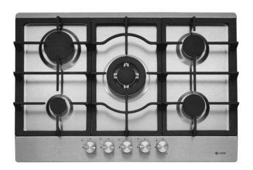 Caple C768G - Stainless steel 5 Zone Gas Hob