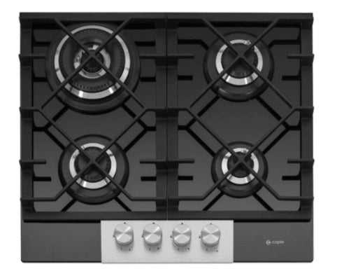 Caple C786G - Black 4 Zone Gas Hob