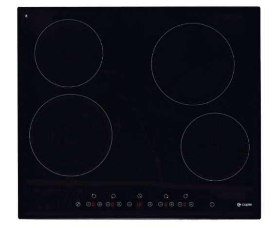 Caple C816C - Black 4 Zone Ceramic Hob