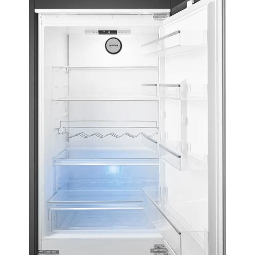 Smeg C875TNE - White 70cm Integrated Fridge Freezer - 370L - F Energy