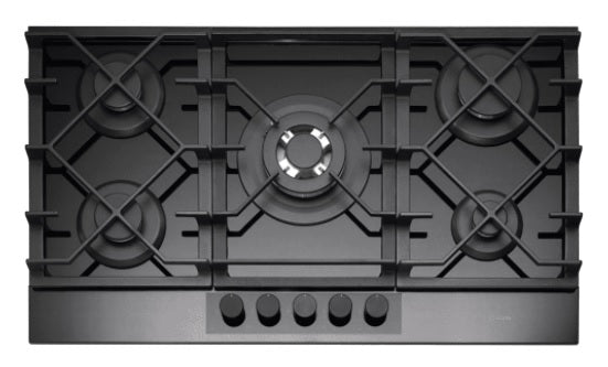 Caple C889G - Black 5 Zone Gas Hob