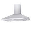 Candy CCE90NX/1 - Stainless Steel 90cm Chimney Cooker Hood - 290m³/h - C energy