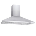 Candy CCE90NX/1 - Stainless Steel 90cm Chimney Cooker Hood - 290m³/h - C energy