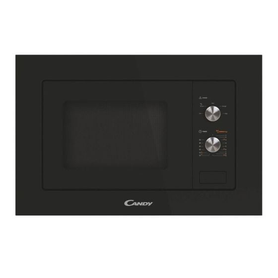 Candy MIS1730BUK - Black Built-In Microwave - 17L Capacity