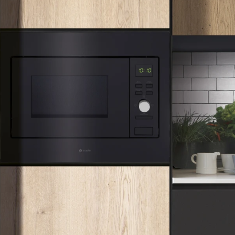 Caple CM123BK - Black Built in Electric Microwave