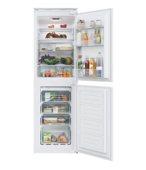 Candy CBES50N518FK - White Integrated 50/50 Frost Free Fridge Freezer - F energy